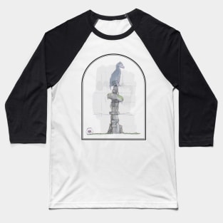 The Last Guardian - Official Art Book Sketch Baseball T-Shirt